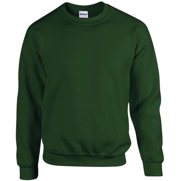 Gildan Childrens Big Boys Heavy Blend Crewneck Sweatshirt (Pack of 2) / Forest G